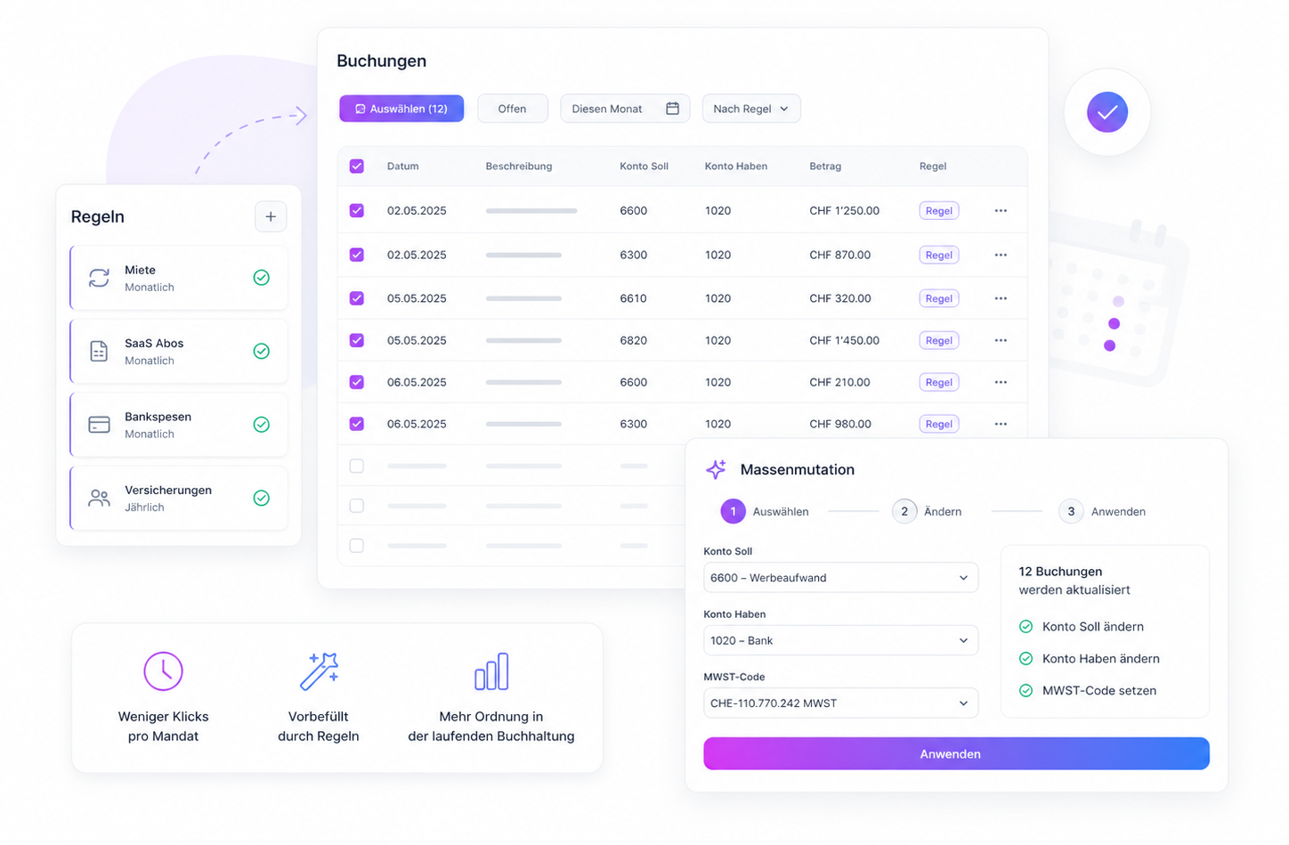 BexFlow Übersicht für Automatisierung und Buchungsworkflow